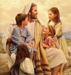Jesus and little children